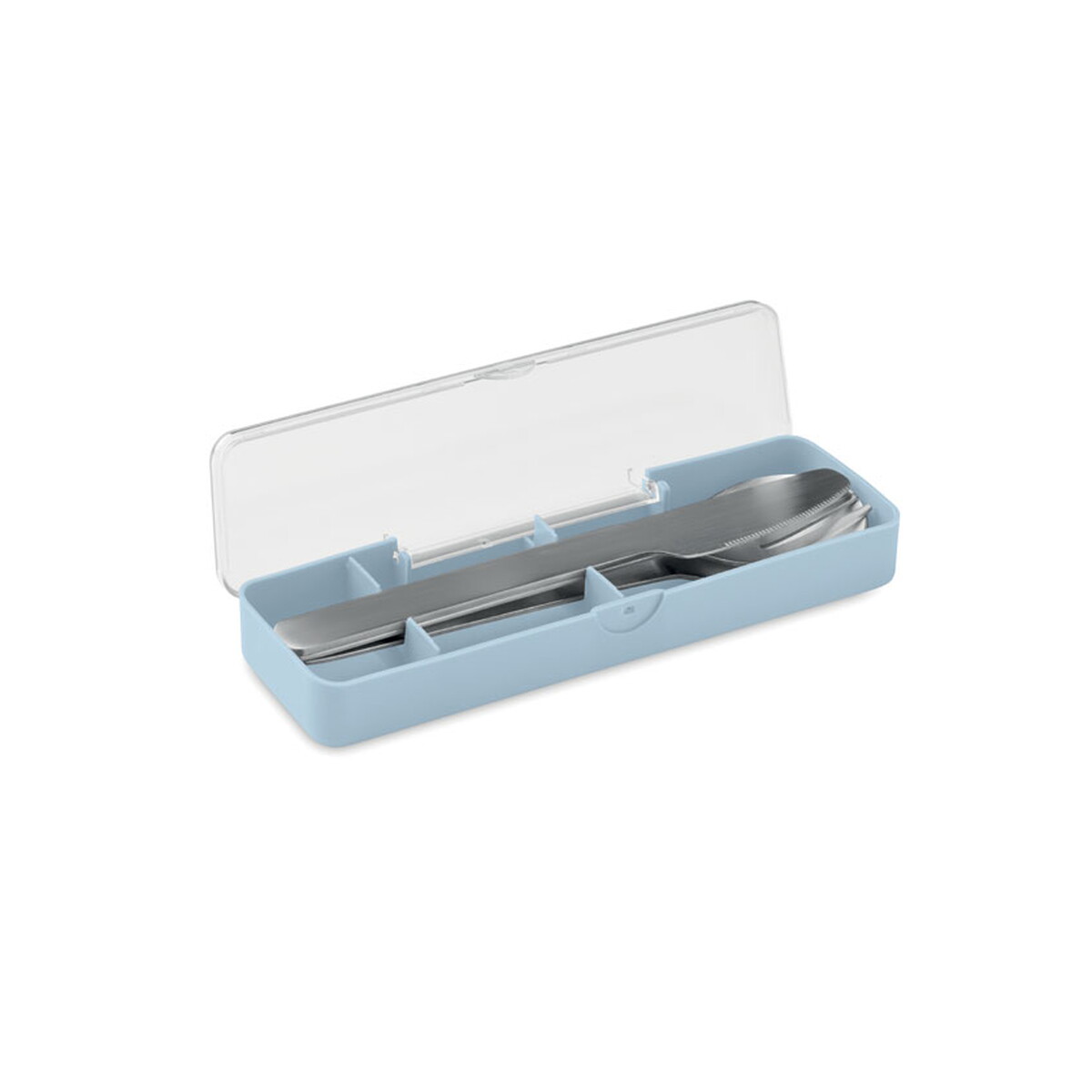 Akcesoria do kuchni z logo – sztućce ze stali nierdzewnej mesteck – baby blue mo2677-66-side Sztućce ze stali nierdzewnej MESTECK - baby blue mo2677-66-side