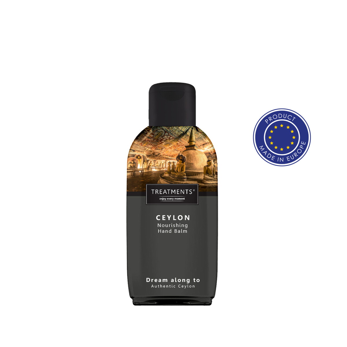 Akcesoria do łazienki z logo – odżywczy balsam do rąk treatments – czarny VTR13-03_AAA00 Odżywczy balsam do rąk TREATMENTS - czarny VTR13-03_AAA00