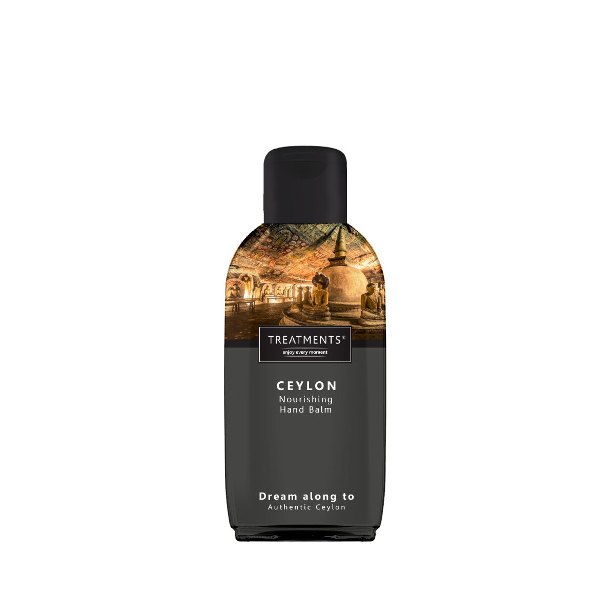 Akcesoria do łazienki z logo – odżywczy balsam do rąk treatments – czarny VTR13-03_AAB01 Odżywczy balsam do rąk TREATMENTS - czarny VTR13-03_AAB01