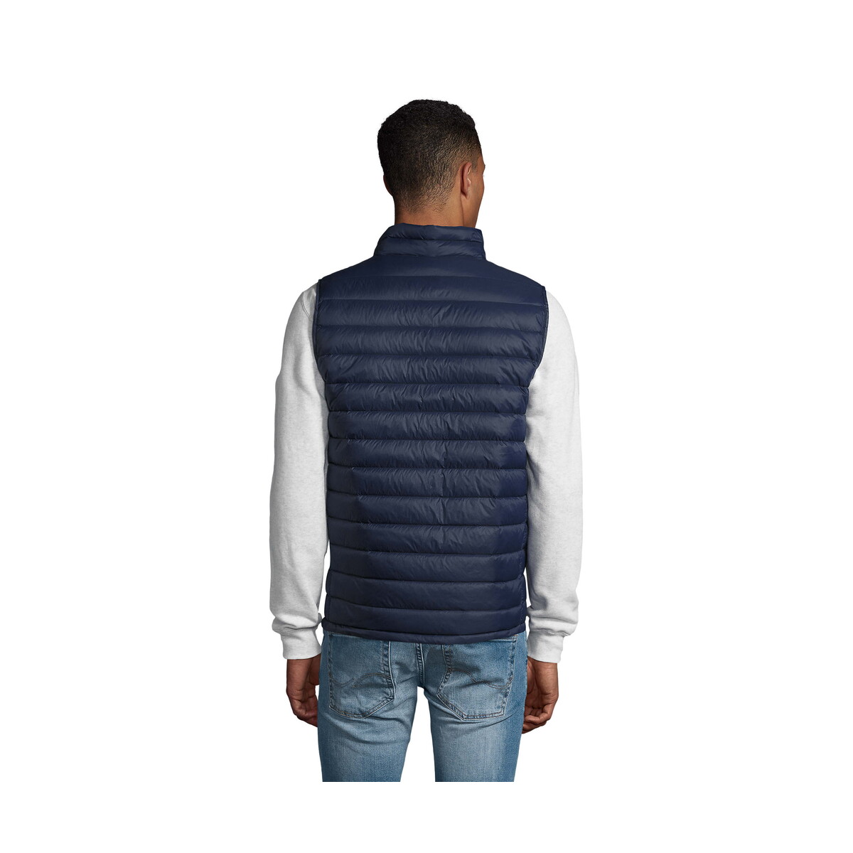 Bezrękawniki z logo – wilson bw męskie 380t wilson bw men – french navy – s s02889-fn-back WILSON BW MĘSKIE 380T WILSON BW MEN - French Navy - S s02889-fn-back
