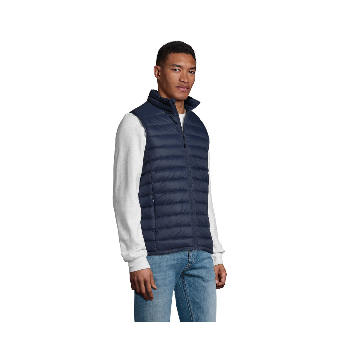 Bezrękawniki z logo – wilson bw męskie 380t wilson bw men – french navy – xxl s02889-fn-side WILSON BW MĘSKIE 380T WILSON BW MEN - French Navy - XXL s02889-fn-side