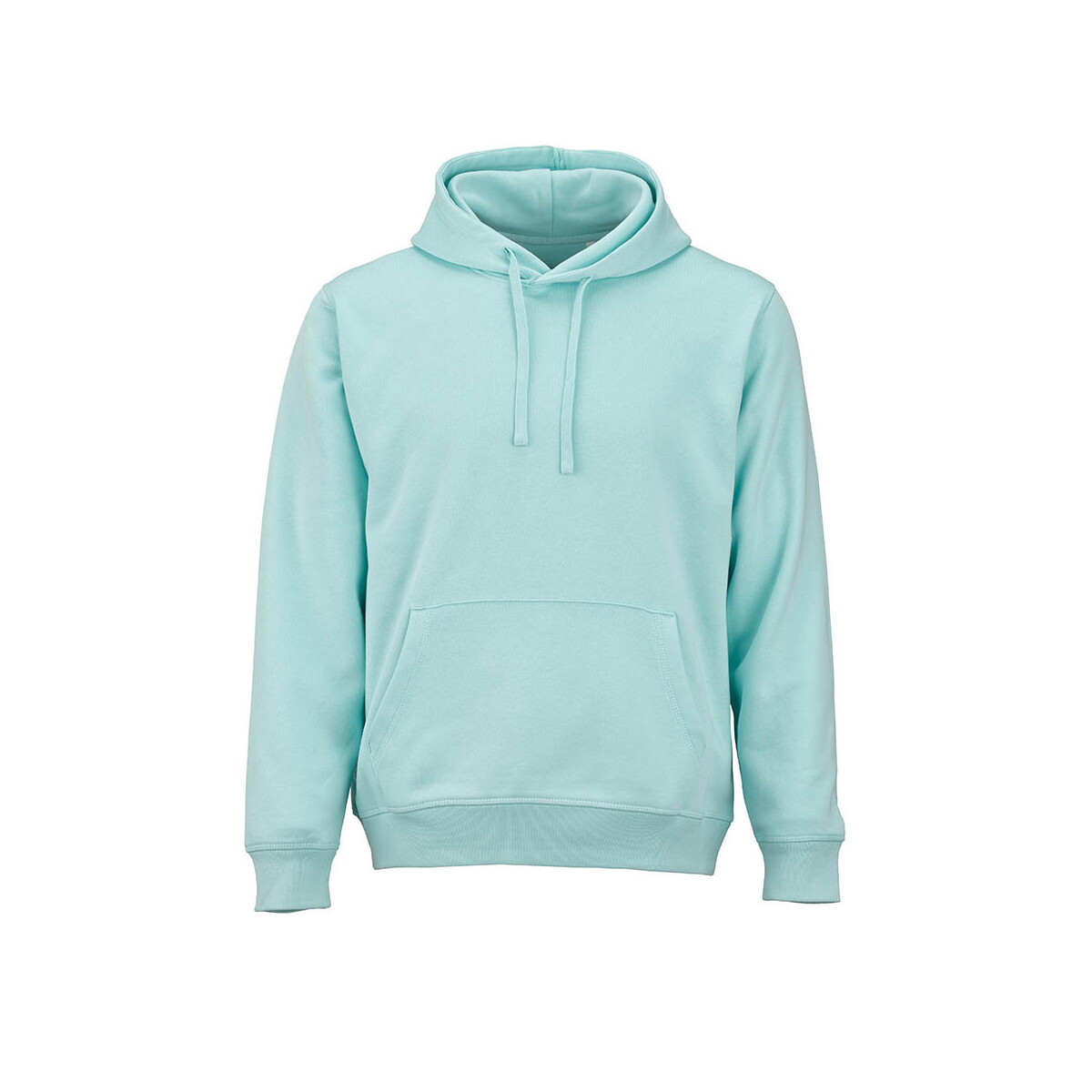Bluzy z logo – bondi u unisex hooded sweatshirt. organic cotton and rpet. 300gsm – light green ASW001_119-front Bondi U Unisex hooded sweatshirt. Organic cotton and rPET. 300gsm - Light green ASW001_119-front