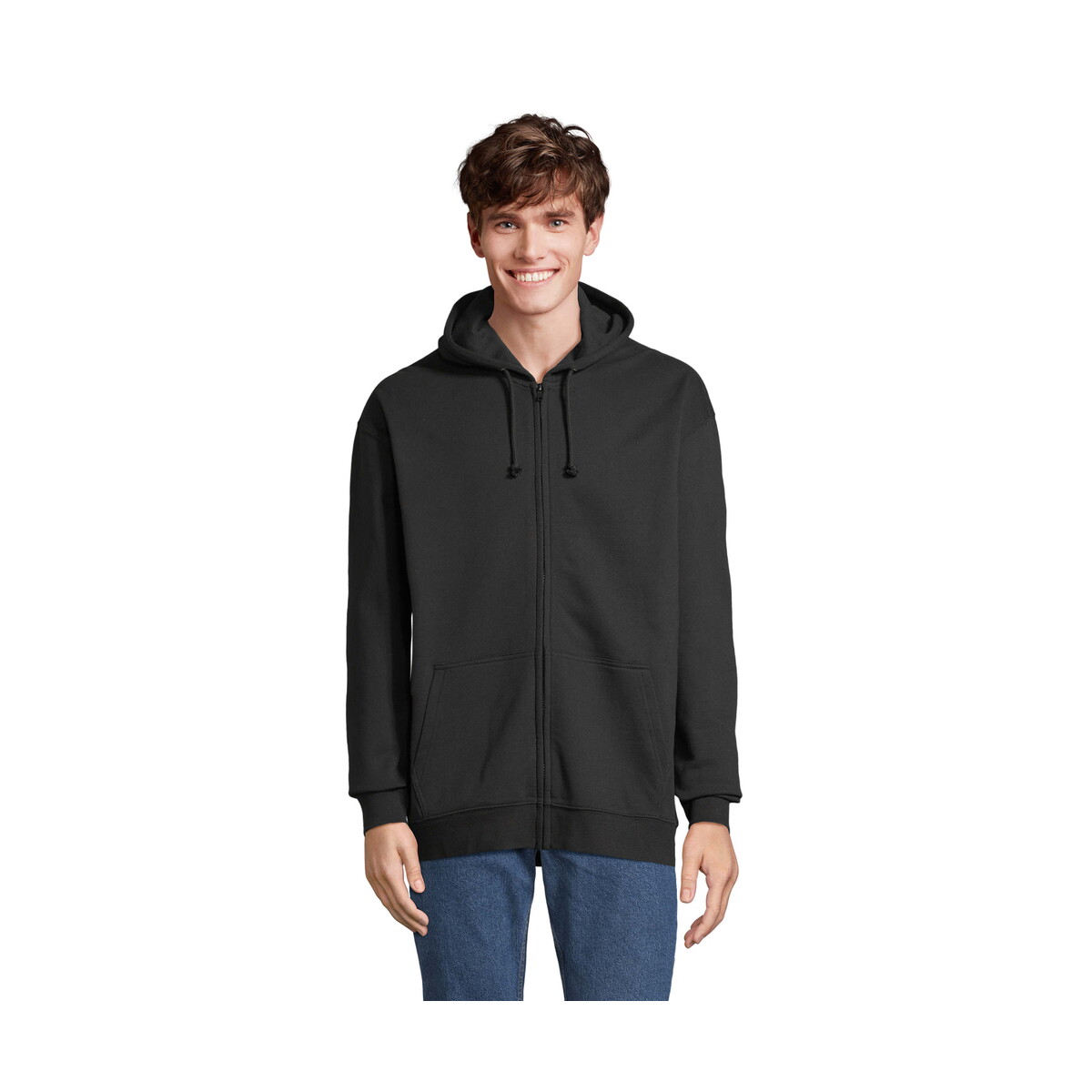 CARTER Bluza z kapturem CARTER - Czarna - 3XL s03812-bk