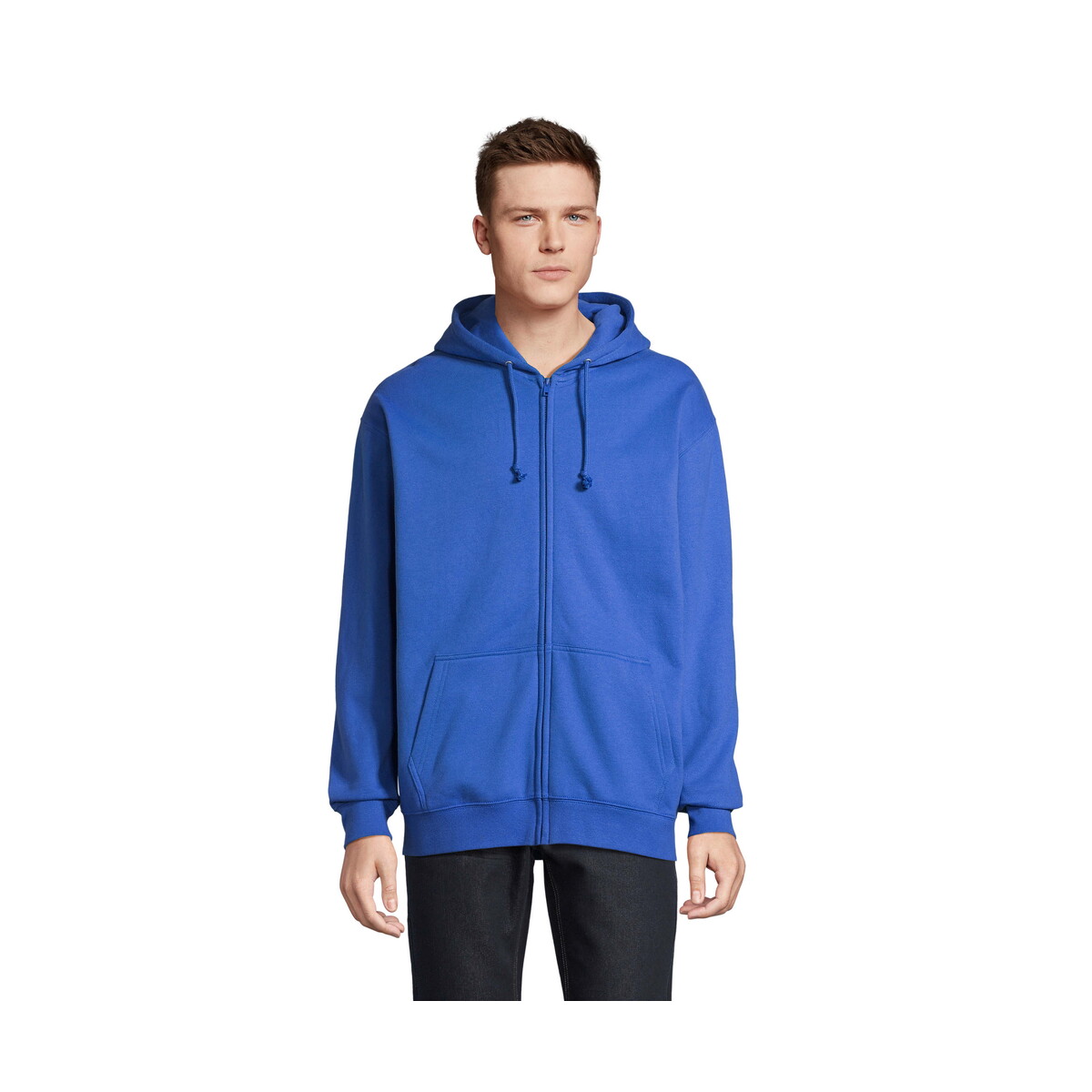 CARTER Bluza z kapturem CARTER - Niebieska - 3XL s03812-rb
