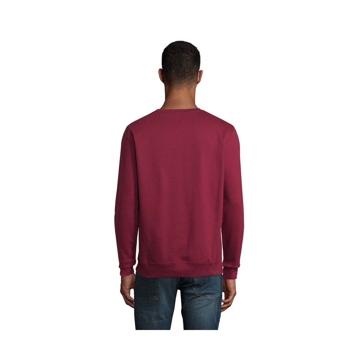 Bluzy z logo – columbia bluza unisex columbia – burgundowa – m s03814-bg-back COLUMBIA BLUZA UNISEX COLUMBIA - Burgundowa - M s03814-bg-back