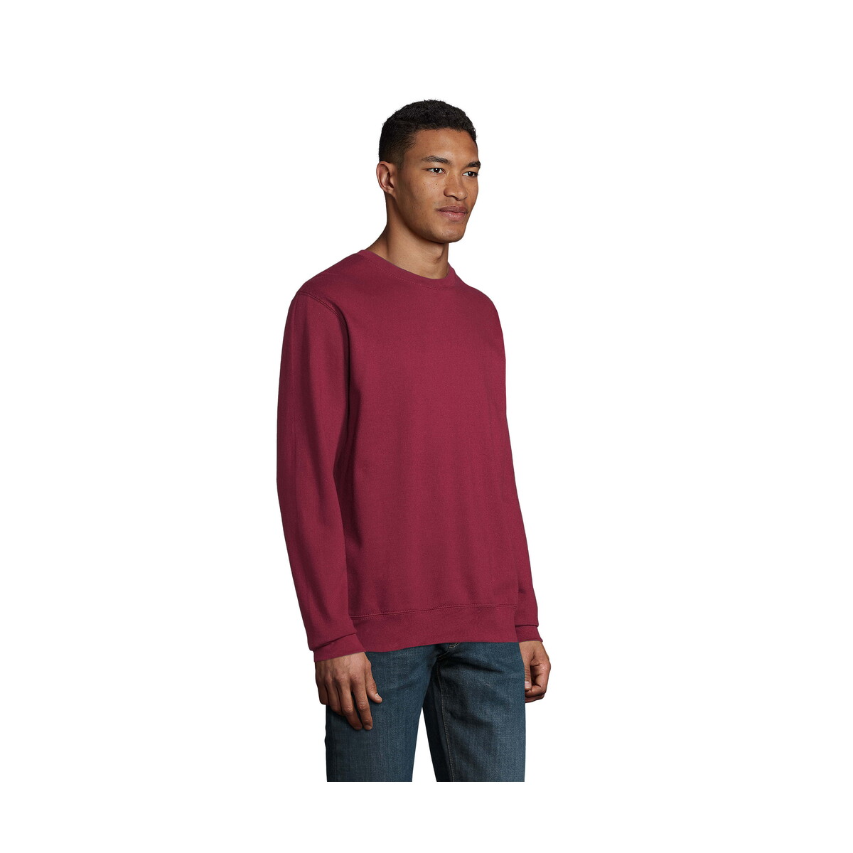 Bluzy z logo – columbia bluza unisex columbia – burgundowa – m s03814-bg-side COLUMBIA BLUZA UNISEX COLUMBIA - Burgundowa - M s03814-bg-side