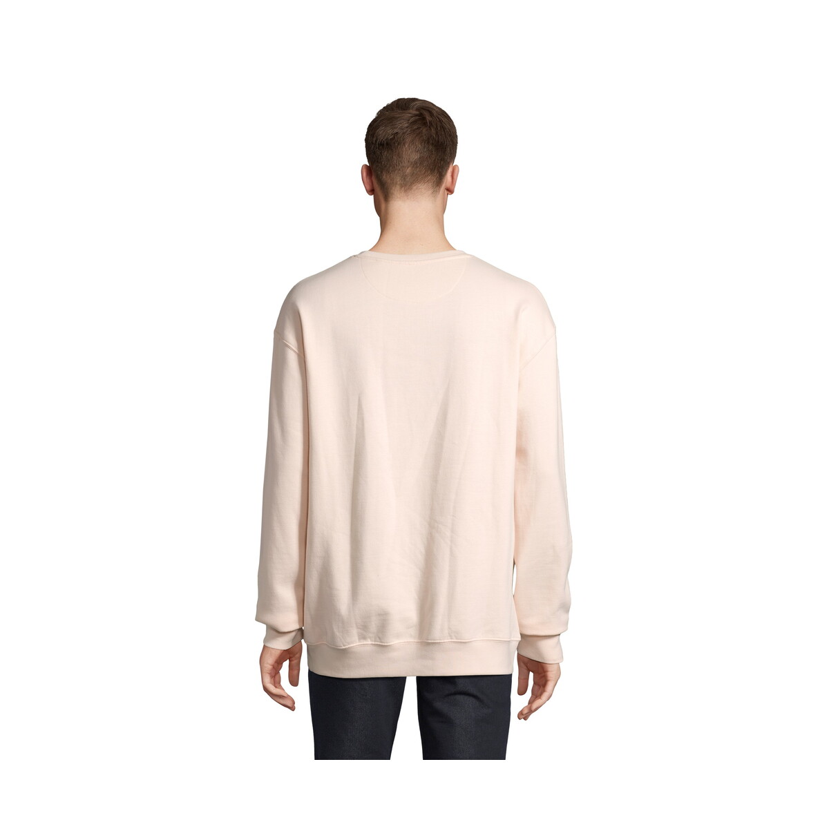 Bluzy z logo – columbia bluza unisex columbia – kremowy róż – xl s03814-cp-back COLUMBIA BLUZA UNISEX COLUMBIA - Kremowy Róż - XL s03814-cp-back