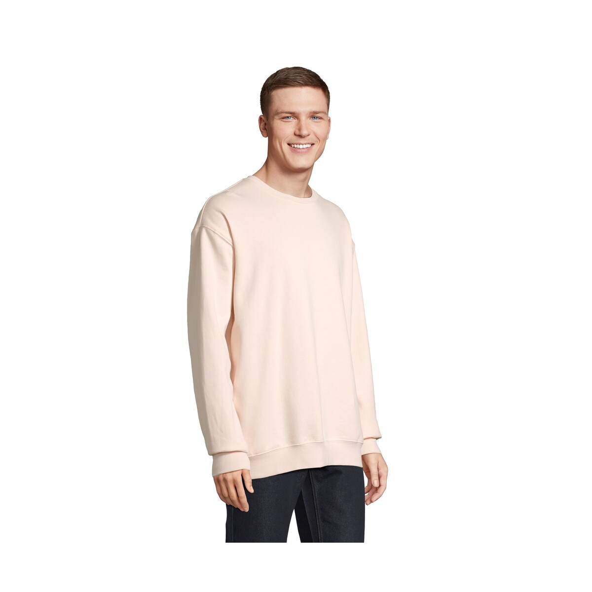 Bluzy z logo – columbia bluza unisex columbia – kremowy róż – xl s03814-cp-side COLUMBIA BLUZA UNISEX COLUMBIA - Kremowy Róż - XL s03814-cp-side