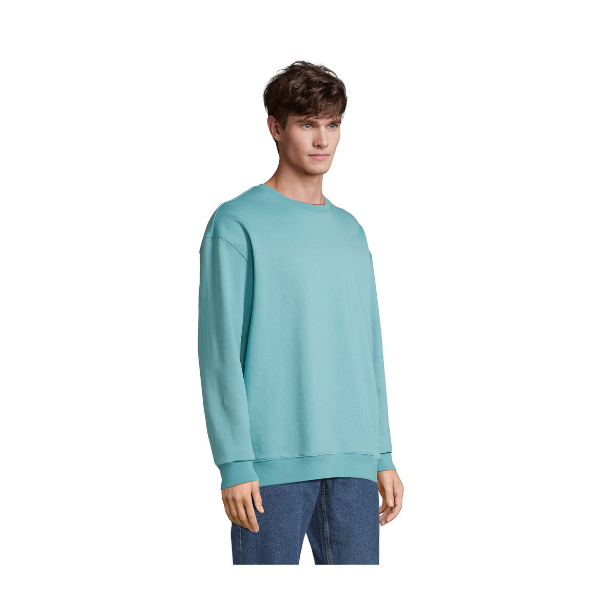 Bluzy z logo – columbia bluza unisex columbia – pool blue – 3xl s03814-bp-side COLUMBIA BLUZA UNISEX COLUMBIA - Pool Blue - 3XL s03814-bp-side