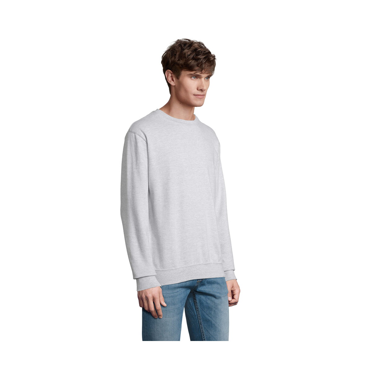 Bluzy z logo – columbia bluza unisex columbia – szary melanż 2 – 4xl s03814-gy-side COLUMBIA BLUZA UNISEX COLUMBIA - Szary Melanż 2 - 4XL s03814-gy-side