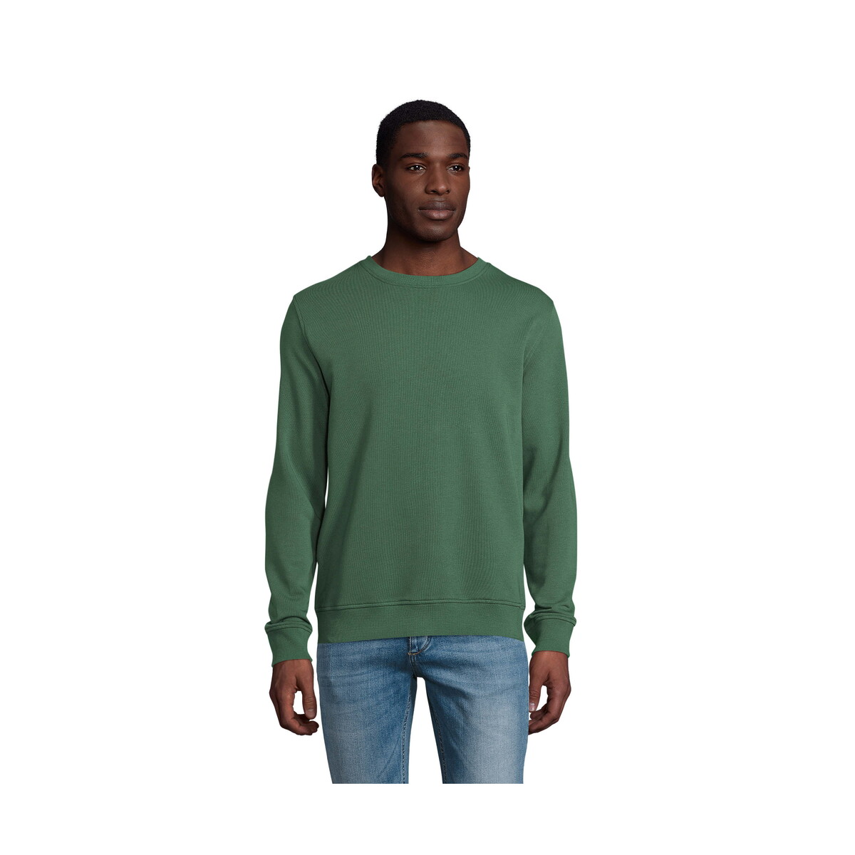 Bluzy z logo – komet sweater 280g comet – ciemno-zielony – xxl s03574-bo KOMET SWEATER 280g COMET - Ciemno-Zielony - XXL s03574-bo