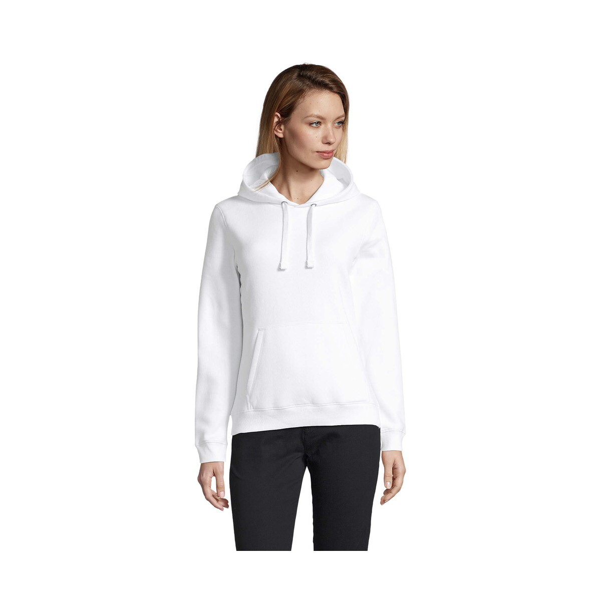 SPENCER damska bluza 280g SPENCER WOMEN - Biała - S s03103-wh