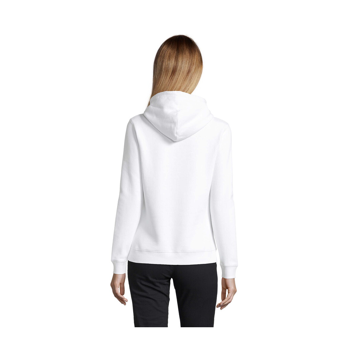 Bluzy z logo – spencer damska bluza 280g spencer women – biała – xs s03103-wh-back SPENCER damska bluza 280g SPENCER WOMEN - Biała - XS s03103-wh-back