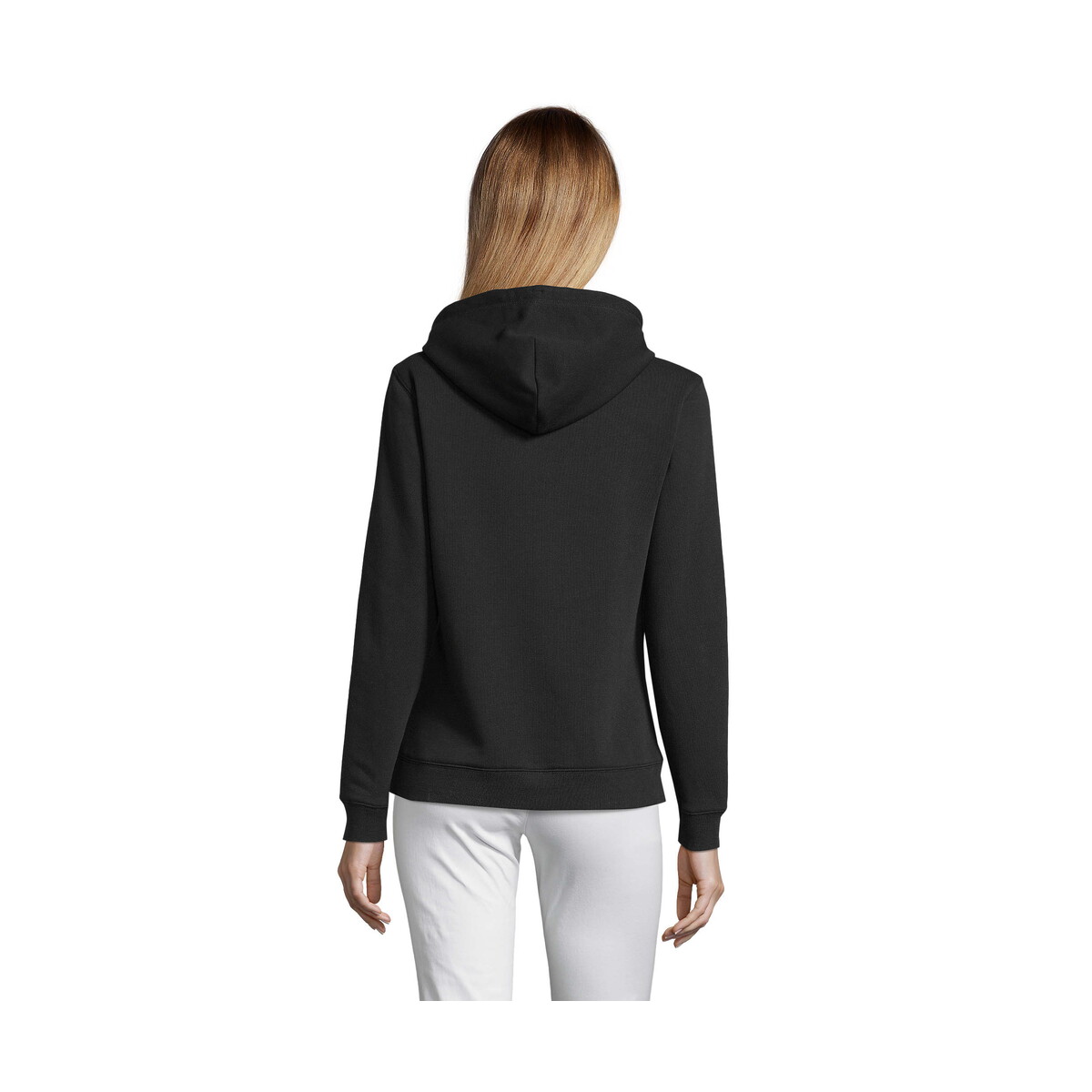 Bluzy z logo – spencer damska bluza 280g spencer women – czarna – m s03103-bk-back SPENCER damska bluza 280g SPENCER WOMEN - Czarna - M s03103-bk-back