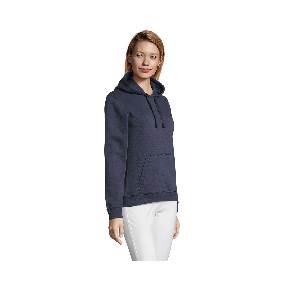 Bluzy z logo – spencer damska bluza 280g spencer women – french navy – m s03103-fn-side SPENCER damska bluza 280g SPENCER WOMEN - French Navy - M s03103-fn-side