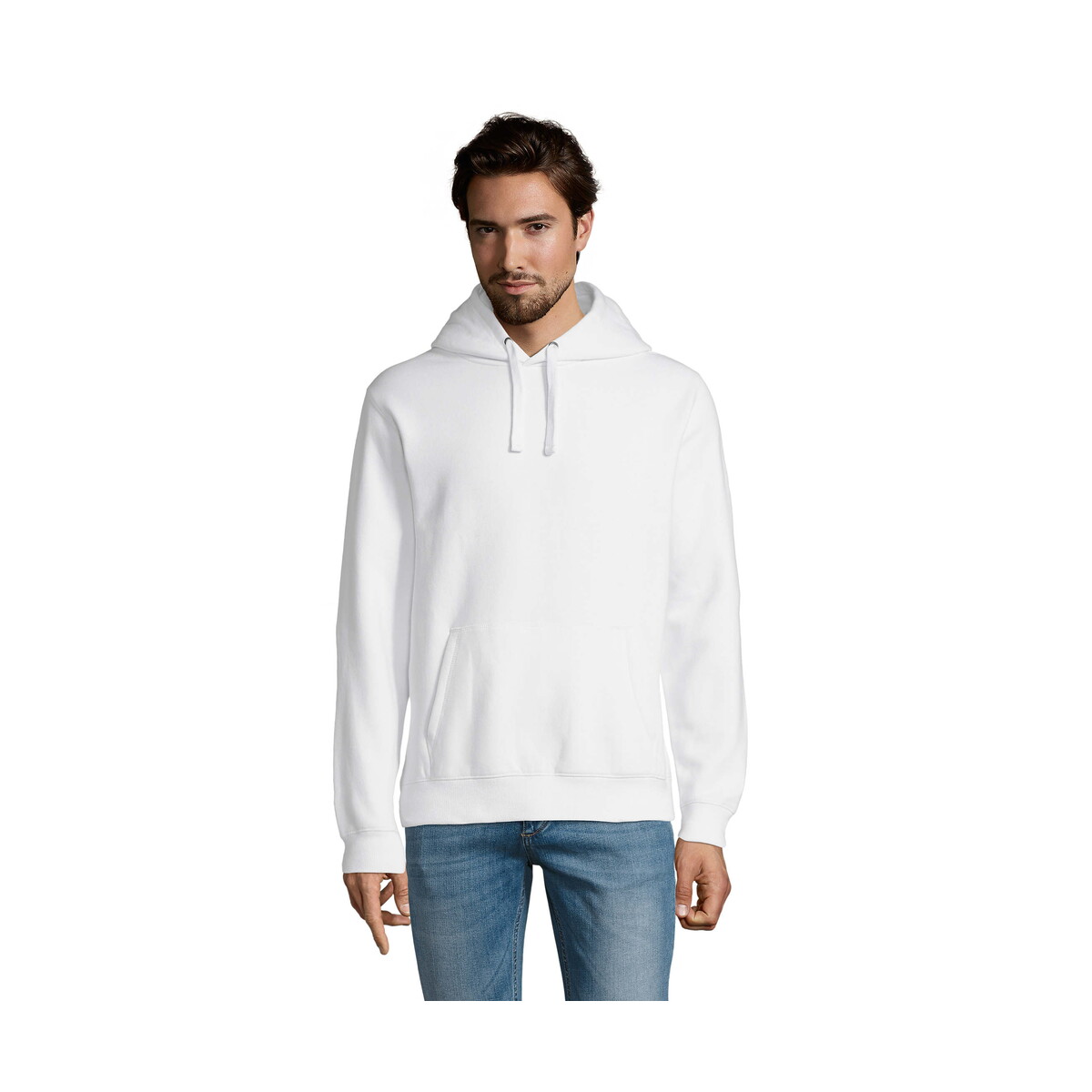 SPENCER męska bluza 280g SPENCER - Biała - S s02991-wh