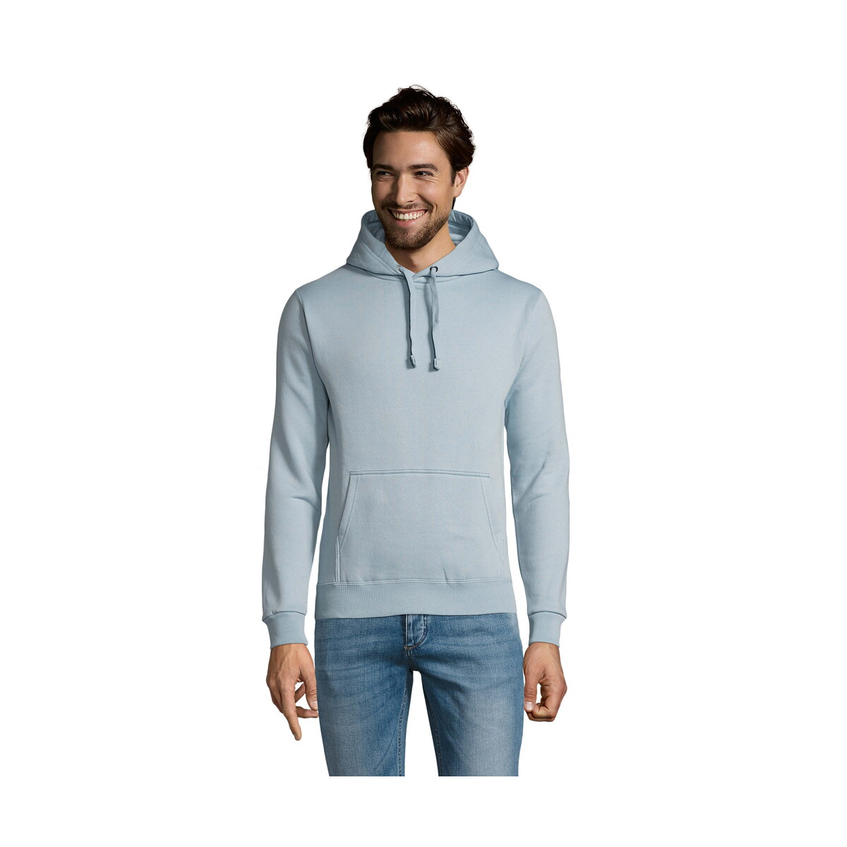 SPENCER męska bluza 280g SPENCER - Creamy Blue - XL s02991-cy