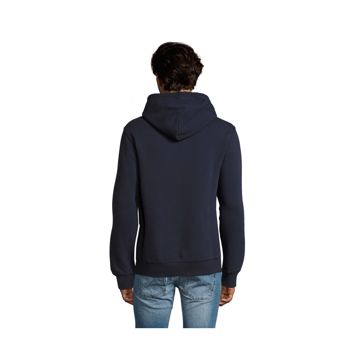 Bluzy z logo – spencer męska bluza 280g spencer – french navy – xxl s02991-fn-back SPENCER męska bluza 280g SPENCER - French Navy - XXL s02991-fn-back