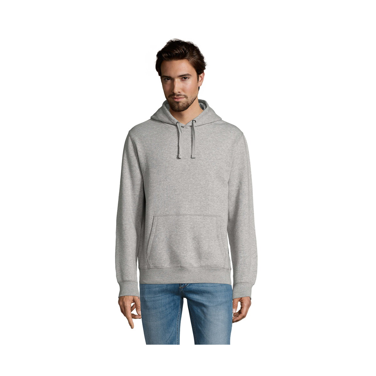SPENCER męska bluza 280g SPENCER - Szary Melanż 2 - XL s02991-gy