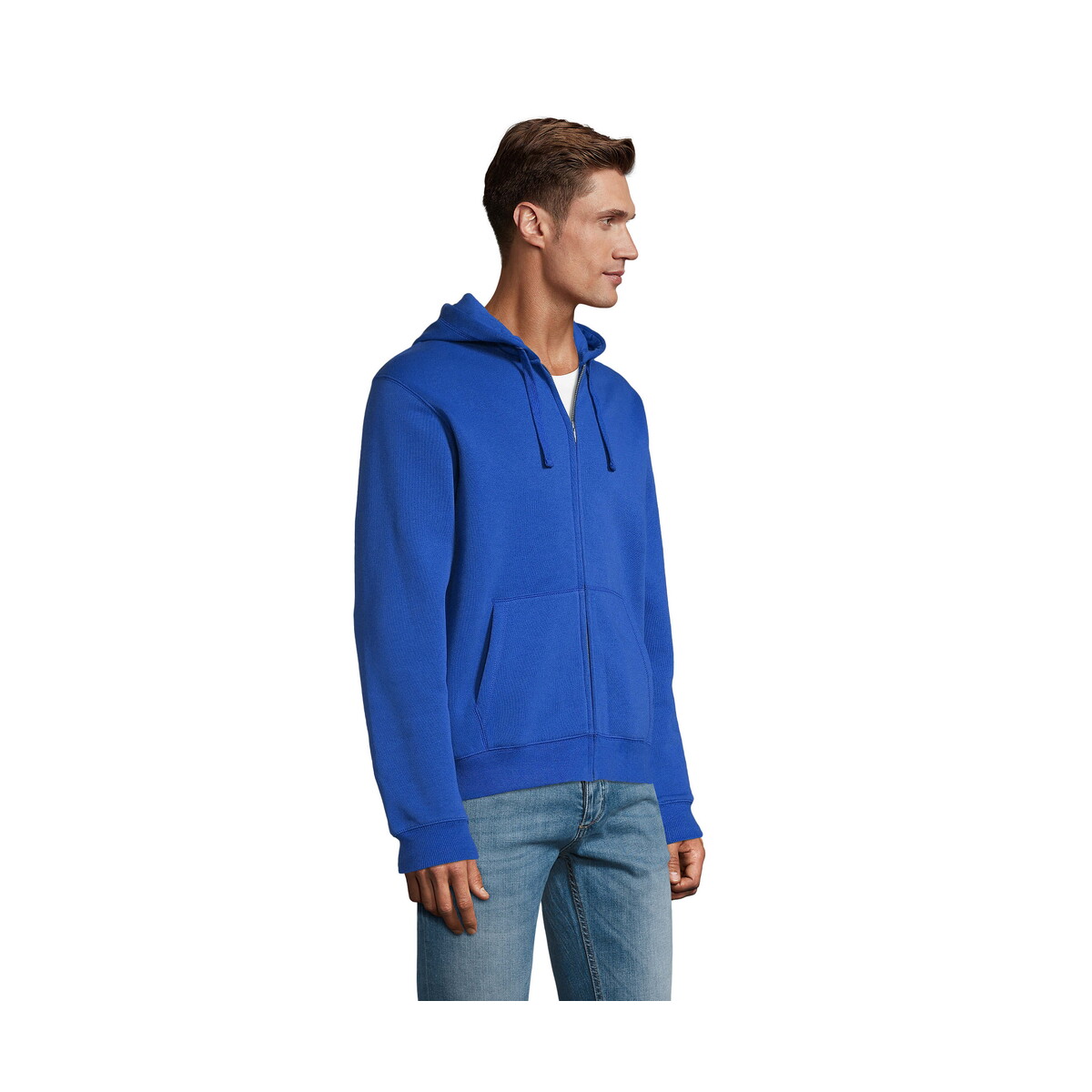 Bluzy z logo – spike hood męskie 280gr spike men – niebieski – 3xl s03105-rb-side SPIKE HOOD Męskie 280gr SPIKE MEN - Niebieski - 3XL s03105-rb-side