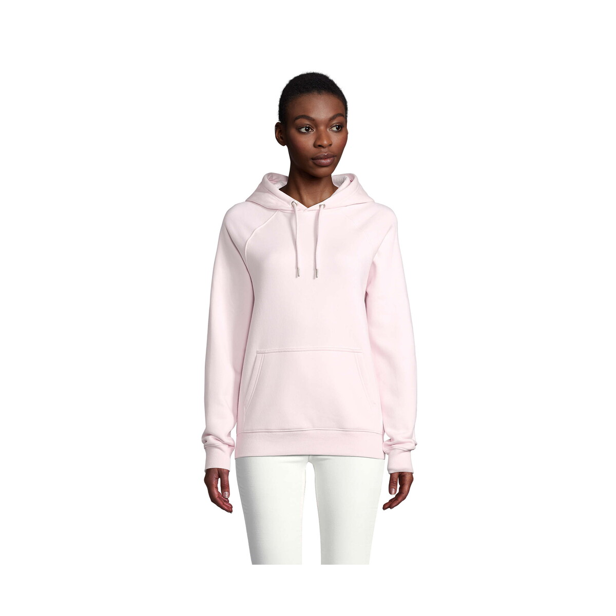 STELLAR Bluza z kapturem STELLAR - Pale Pink - M s03568-pp
