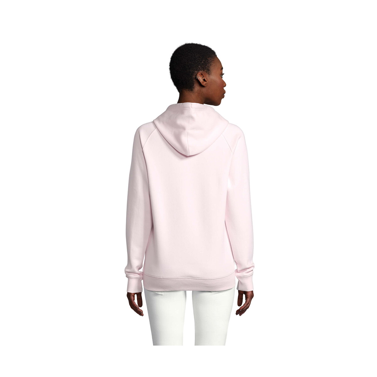 Bluzy z logo – stellar bluza z kapturem stellar – pale pink – xxl s03568-pp-side STELLAR Bluza z kapturem STELLAR - Pale Pink - XXL s03568-pp-side