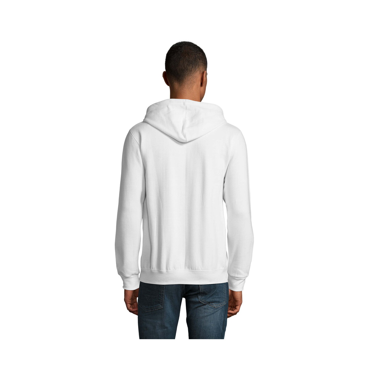 Bluzy z logo – stone uni hoodie 260g stone – biały – xxl s01714-wh-back STONE UNI HOODIE 260g STONE - Biały - XXL s01714-wh-back
