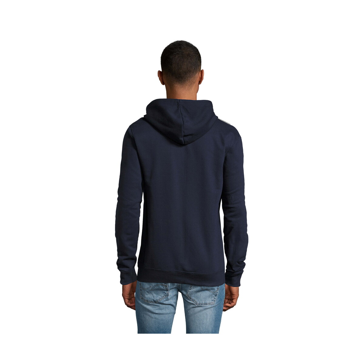 Bluzy z logo – stone uni hoodie 260g stone – french navy – xs s01714-fn-back STONE UNI HOODIE 260g STONE - French Navy - XS s01714-fn-back
