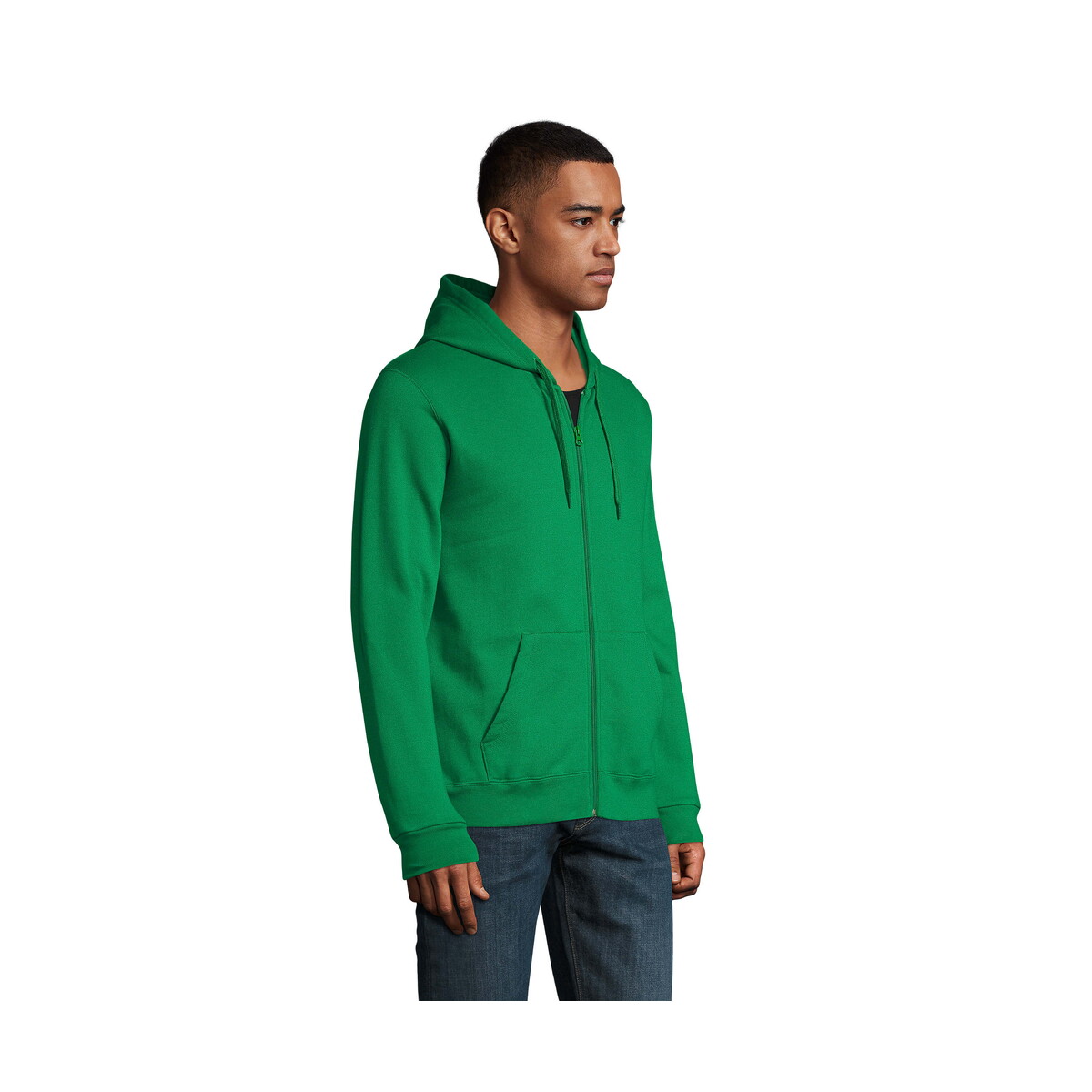 Bluzy z logo – stone uni hoodie 260g stone – zielony – xxl s01714-kg-side STONE UNI HOODIE 260g STONE - Zielony - XXL s01714-kg-side