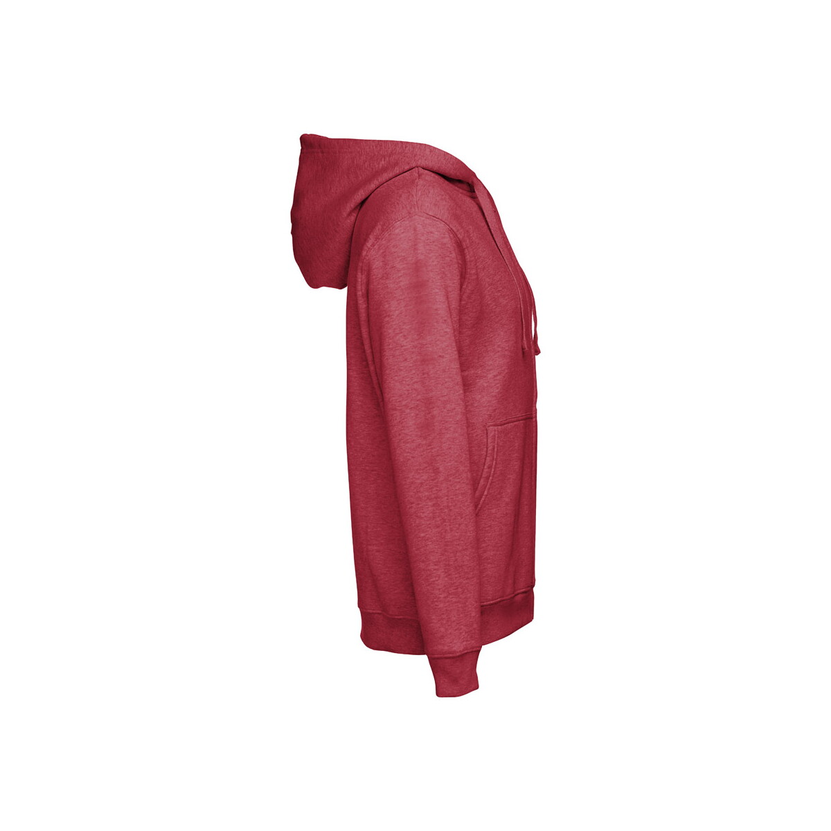 Bluzy z logo – thc amsterdam ii. męska bluza z bawełny i poliestru – czerwony melanż 11179_195-c THC AMSTERDAM II. Męska bluza z bawełny i poliestru - Czerwony melanż 11179_195-c