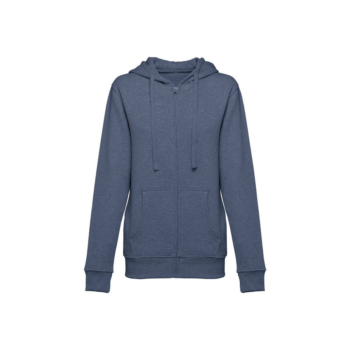 Bluzy z logo – thc amsterdam women ii. bluza damska z bawełny i poliestru – niebieska melanż 11180_194-a THC AMSTERDAM WOMEN II. Bluza damska z bawełny i poliestru - Niebieska melanż 11180_194-a