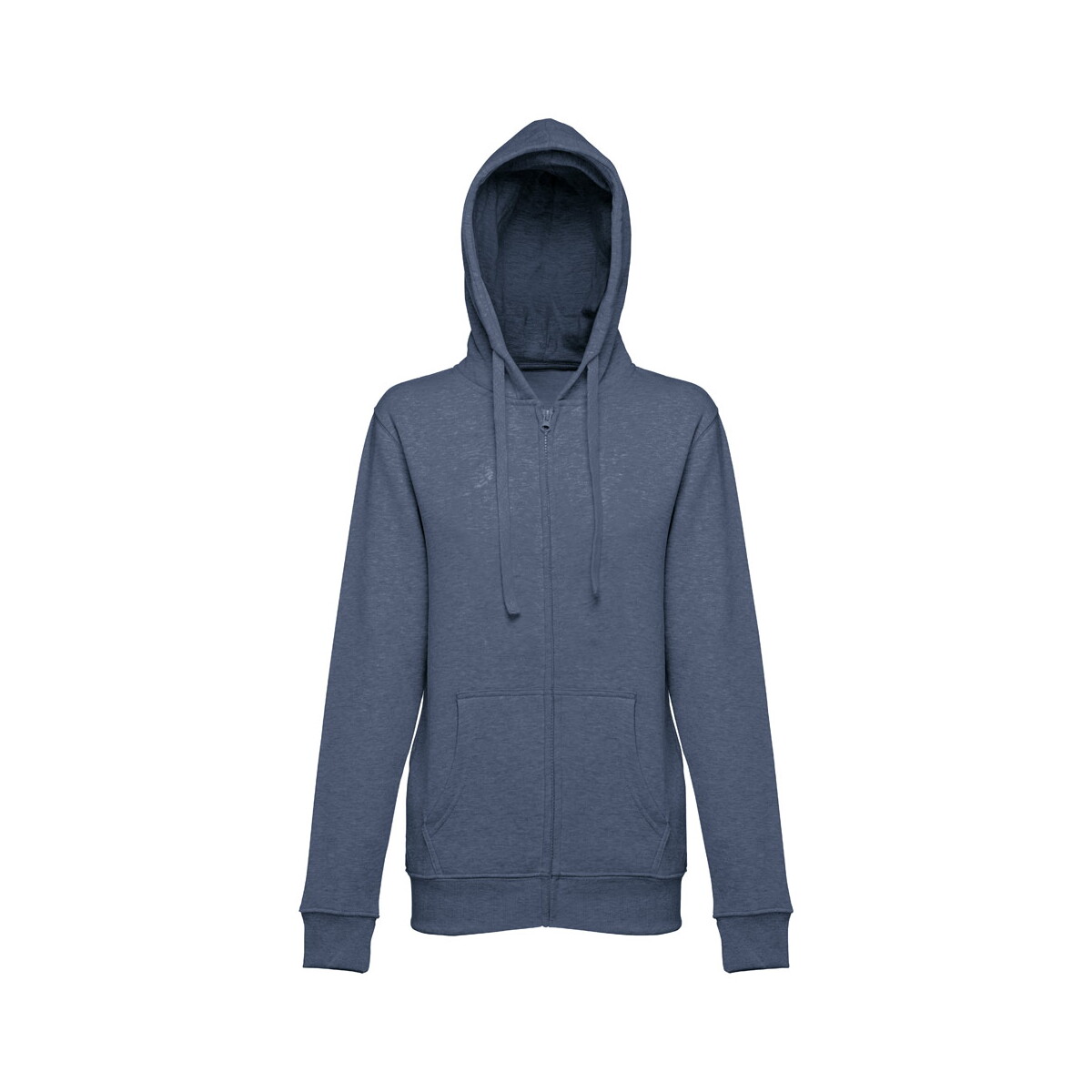 Bluzy z logo – thc amsterdam women ii. bluza damska z bawełny i poliestru – niebieski melanż 11180_194-d THC AMSTERDAM WOMEN II. Bluza damska z bawełny i poliestru - Niebieski melanż 11180_194-d
