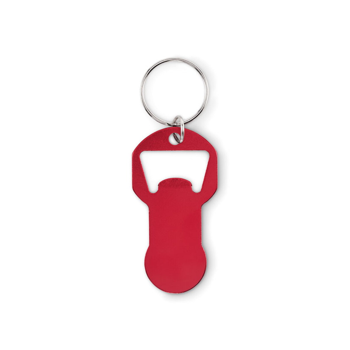 Breloki otwieracze z logo – aluminiowy brelok z otwieraczem clave – czerwony mo2793-05-side Aluminiowy brelok z otwieraczem CLAVE - czerwony mo2793-05-side