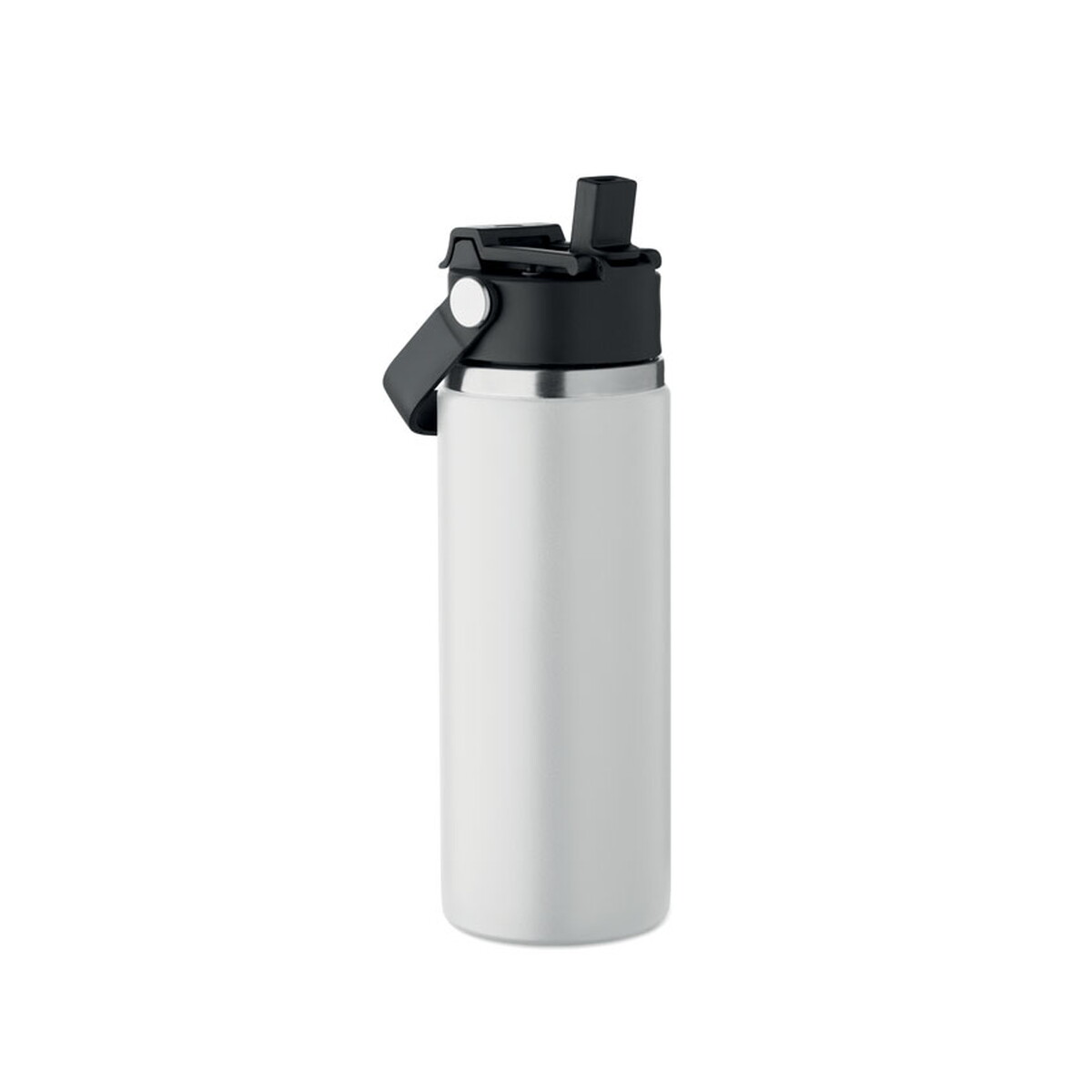 Butelka dwuścienna 500 ml SUMA GRIP - biała mo2775-06