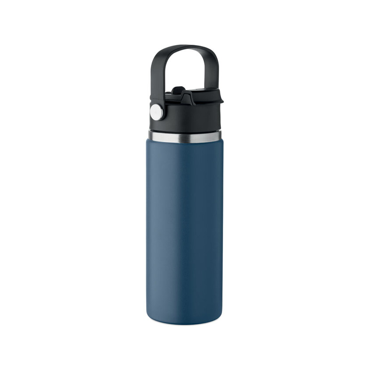 Butelki z logo – butelka dwuścienna 500 ml suma grip – francuski granatowy mo2775-85-top Butelka dwuścienna 500 ml SUMA GRIP - francuski granatowy mo2775-85-top