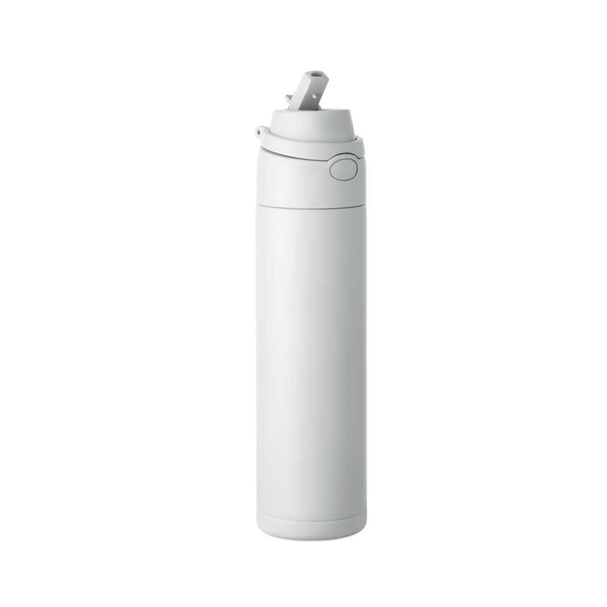 Butelki z logo – butelka dwuścienna 500 ml toien two – biała mo2988-06-back Butelka dwuścienna 500 ml TOIEN TWO - biała mo2988-06-back
