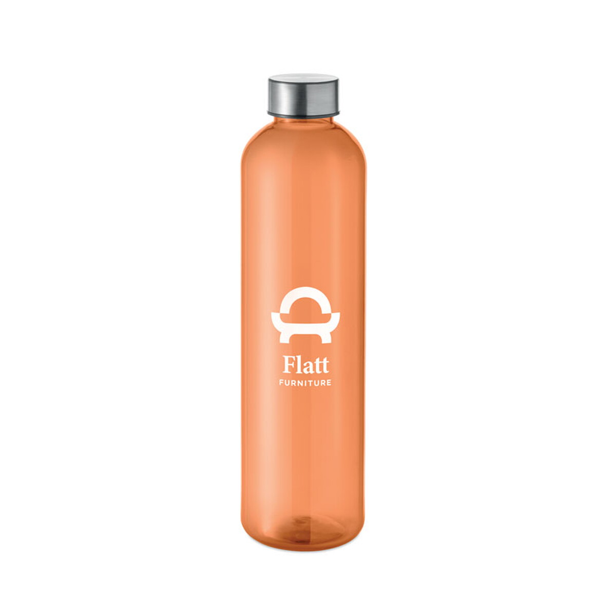 Butelki z logo – butelka rpet 1000 ml utah remax – przezroczysta pomarańczowa mo2781-29-print Butelka RPET 1000 ml UTAH REMAX - przezroczysta pomarańczowa mo2781-29-print