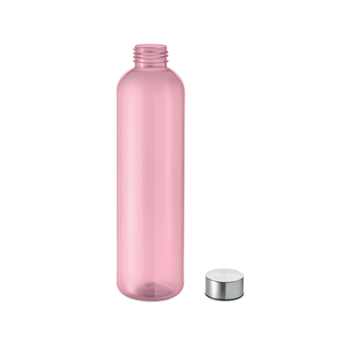 Butelki z logo – butelka rpet 1000 ml utah remax – przezroczysta różowa mo2781-31-back Butelka RPET 1000 ml UTAH REMAX - przezroczysta różowa mo2781-31-back