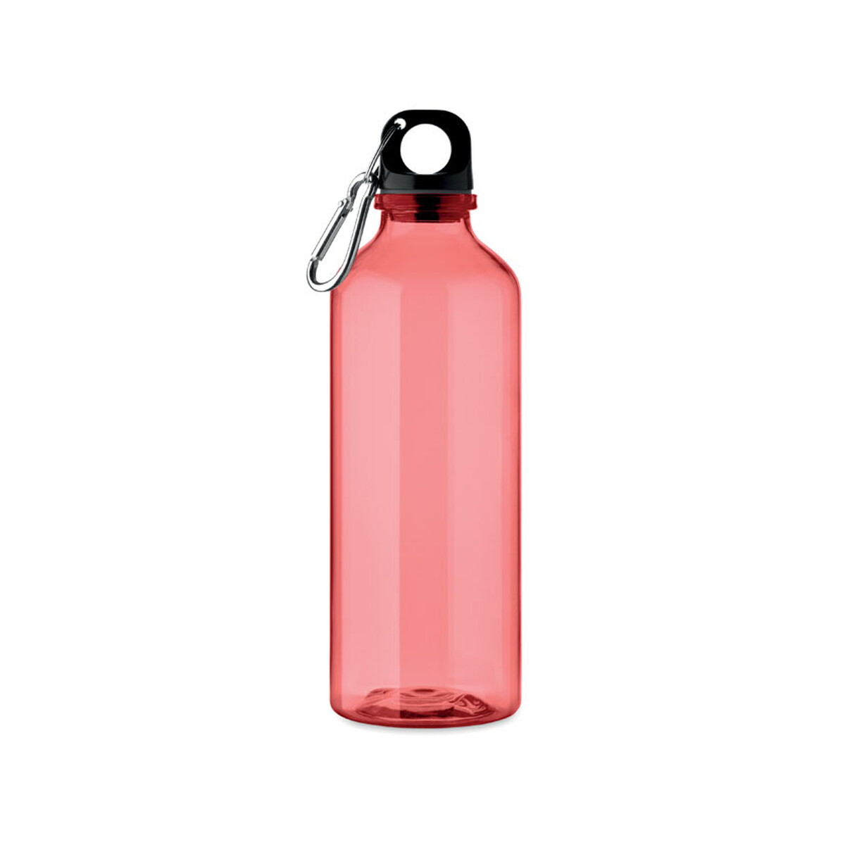 Butelka RPET 500 ml MOSS RE500 - przezroczysta czerwona mo2803-25