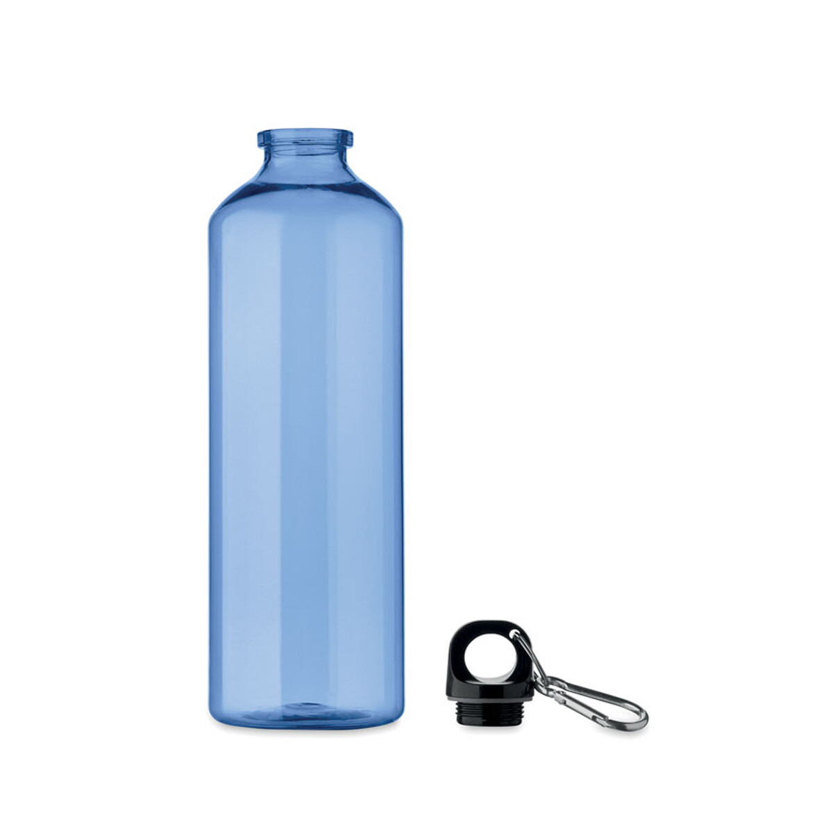 Butelki z logo – butelka rpet 750 ml moss re750 – przezroczysta niebieska mo2804-23-back Butelka RPET 750 ml MOSS RE750 - przezroczysta niebieska mo2804-23-back