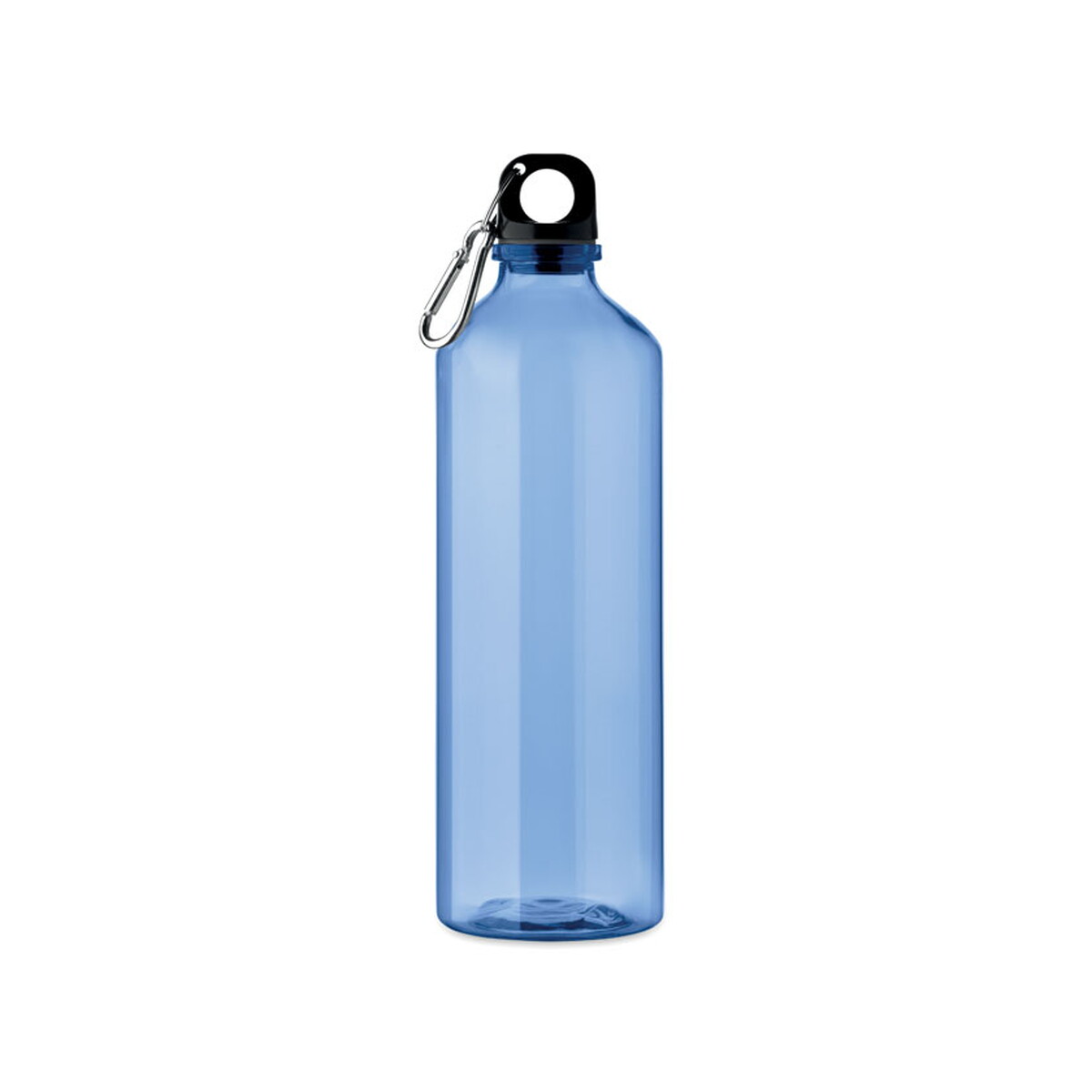 Butelki z logo – butelka rpet 750 ml moss re750 – przezroczysta niebieska mo2804-23 Butelka RPET 750 ml MOSS RE750 - przezroczysta niebieska mo2804-23