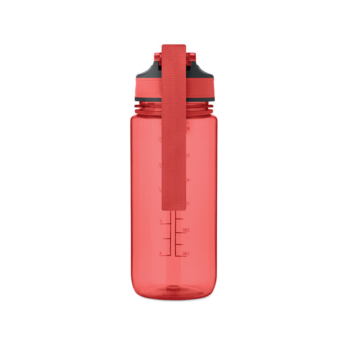 Butelki z logo – butelka sportowa 700 ml mo2792-24 enkel – przezroczysta czerwona mo2792-25-picture1 Butelka sportowa 700 ml MO2792-24 ENKEL - przezroczysta czerwona mo2792-25-picture1