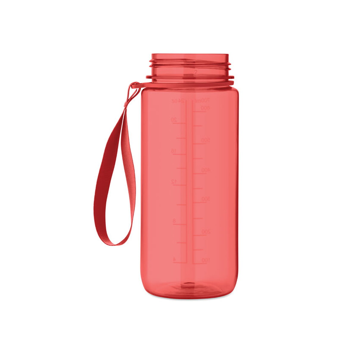 Butelki z logo – butelka sportowa 700 ml mo2792-24 enkel – przezroczysta czerwona mo2792-25-picture5 Butelka sportowa 700 ml MO2792-24 ENKEL - przezroczysta czerwona mo2792-25-picture5
