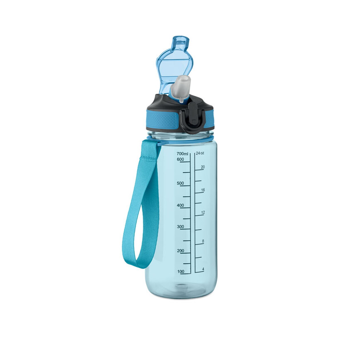 Butelki z logo – butelka sportowa 700 ml mo2792-27 enkel – przezroczysta jasnoniebieska mo2792-52-back Butelka sportowa 700 ml MO2792-27 ENKEL - przezroczysta jasnoniebieska mo2792-52-back