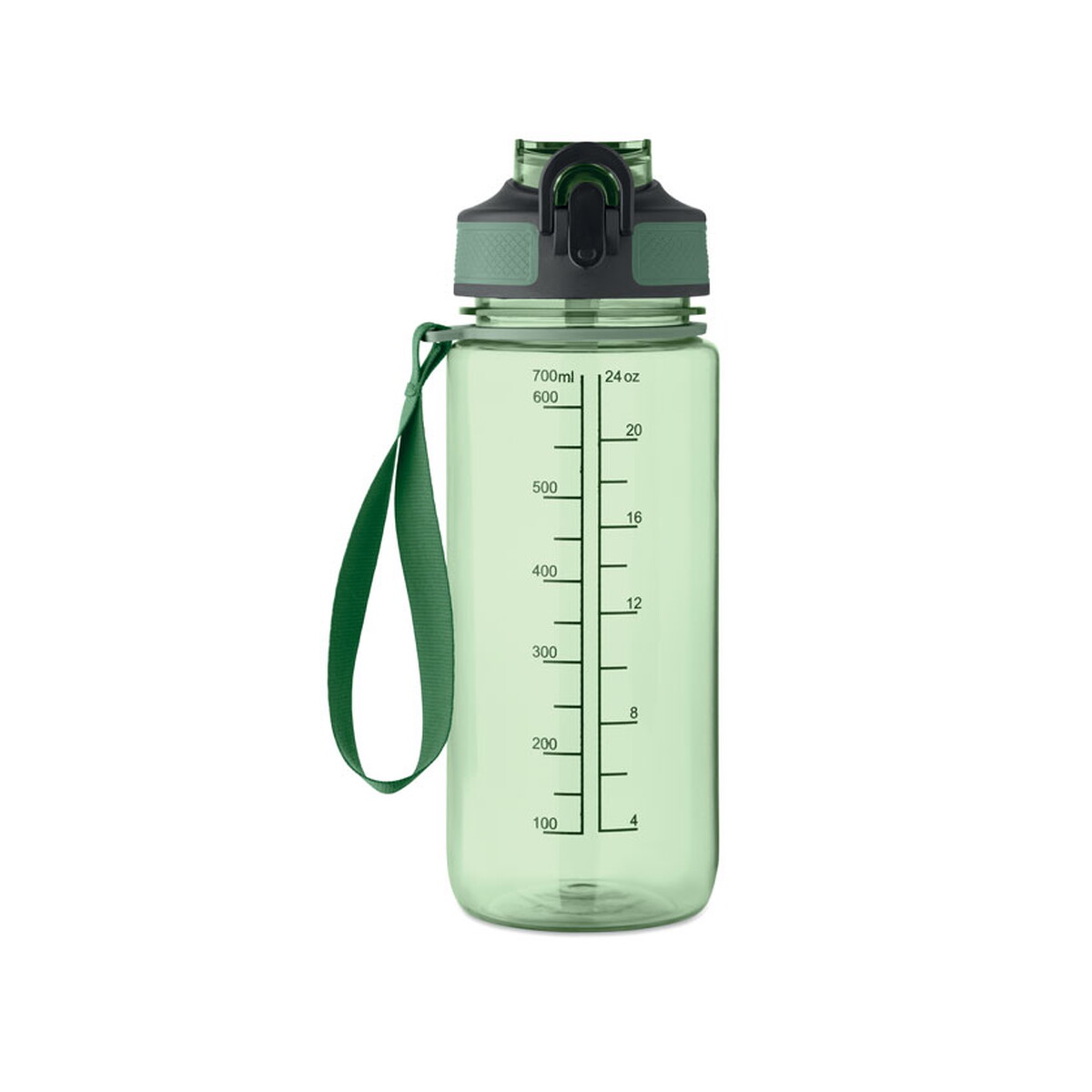 Butelki z logo – butelka sportowa 700 ml mo2792-52 enkel – przezroczysta zielona mo2792-24-detail Butelka sportowa 700 ml MO2792-52 ENKEL - przezroczysta zielona mo2792-24-detail