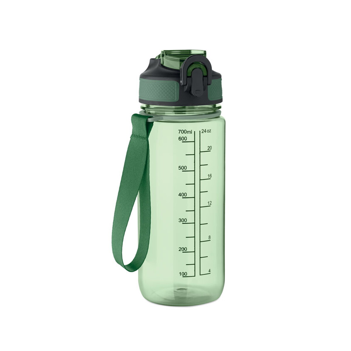 Butelka sportowa 700 ml MO2792-52 ENKEL - przezroczysta zielona mo2792-24
