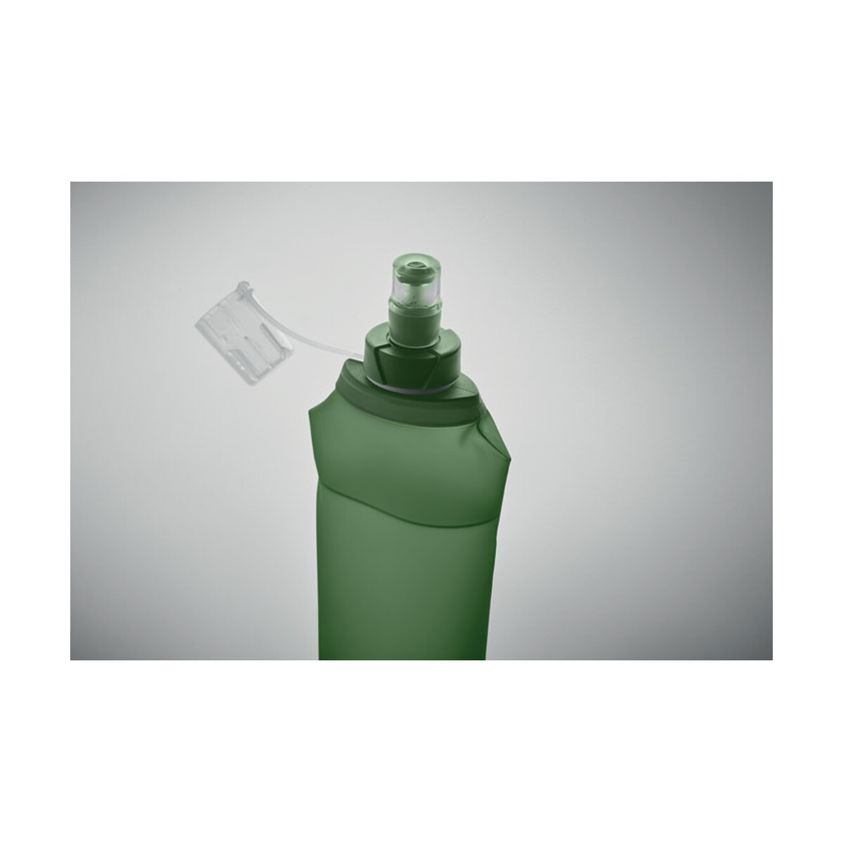 Butelki z logo – składana butelka na wodę 500ml biter – zielona mo2962-09-detail Składana butelka na wodę 500ml BITER - zielona mo2962-09-detail
