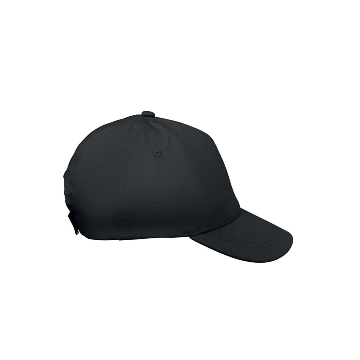 Czapki z logo – czapka dla dzieci 5 paneli. buzz kids – czarna mo2346-03-open Czapka dla dzieci 5 paneli. BUZZ KIDS - czarna mo2346-03-open