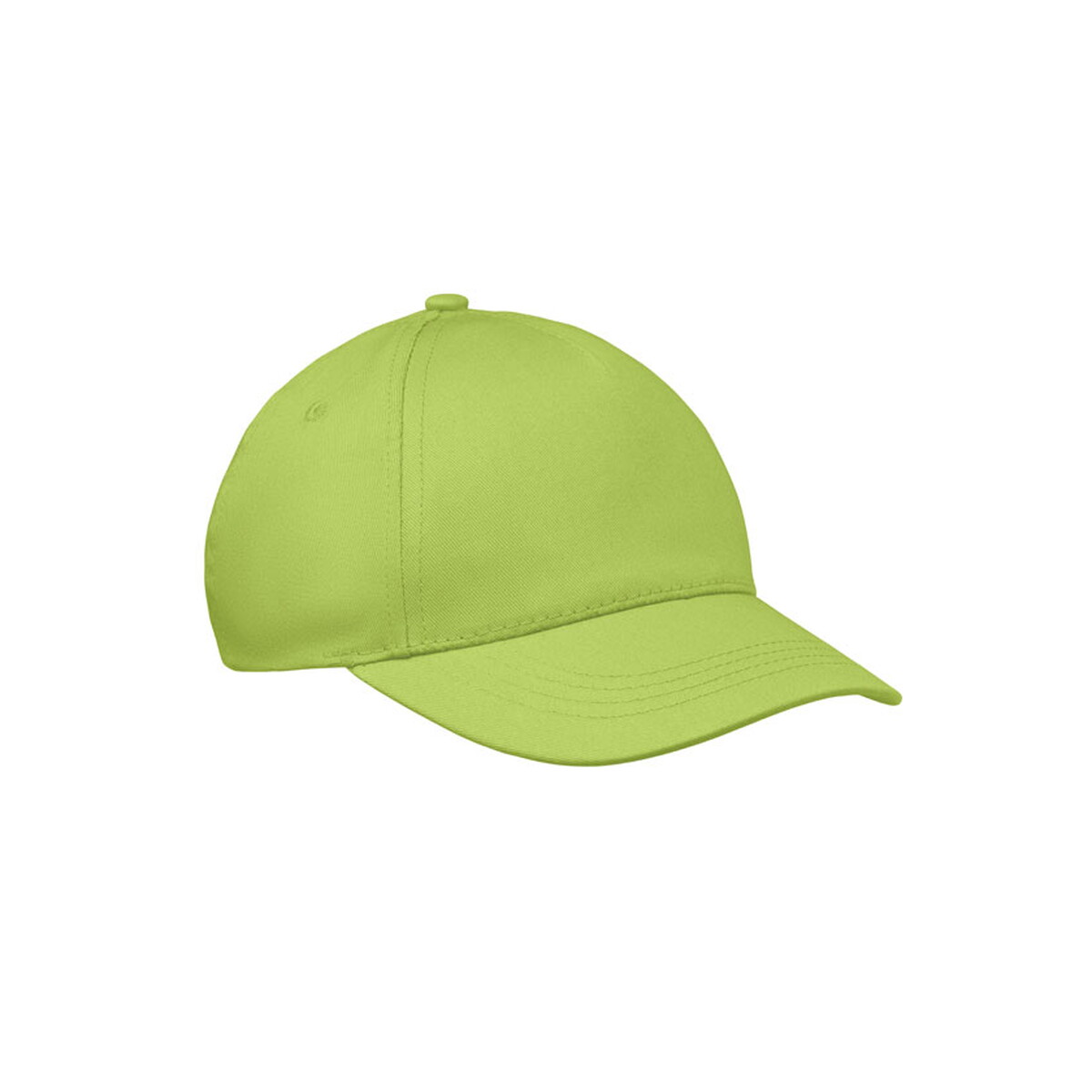Czapki z logo – czapka dla dzieci 5 paneli. buzz kids – limonkowa mo2346-48 Czapka dla dzieci 5 paneli. BUZZ KIDS - limonkowa mo2346-48