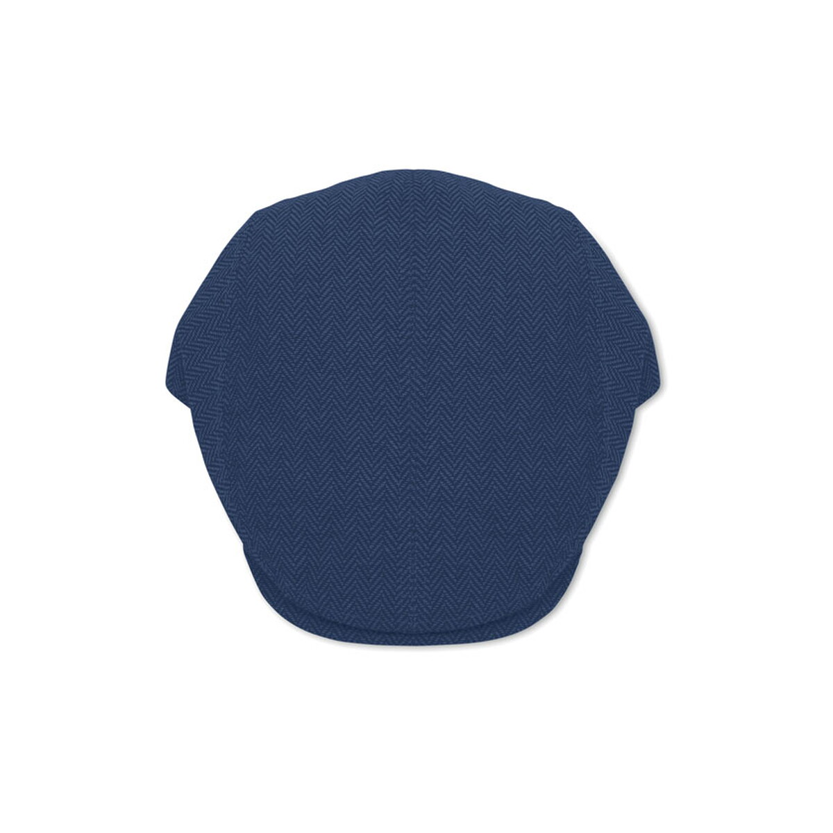 Czapki z logo – czapka newsboy 335 gr/m² blind peak – niebieska mo2966-04-back Czapka newsboy 335 gr/m² BLIND PEAK - niebieska mo2966-04-back